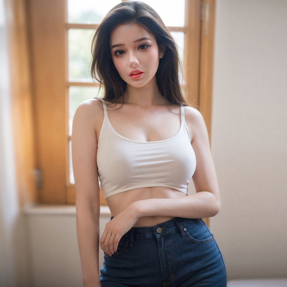 148cm Realistic Sex DollFull Size Sex Doll for Men, Life Size Sex Dolls with Soft Breasts, 3D Channels Full Body Love Doll Female Troso Male Masturbator Adult Toy【Ship from US】（副本）（副本）